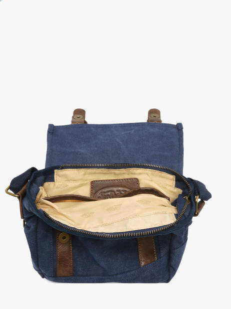 Messenger Tas Nark Von dutch Blauw bags NARK ander zicht 2